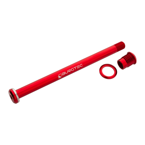 BURGTEC Santa Cruz 173.7mm Rear Axle - Race Red