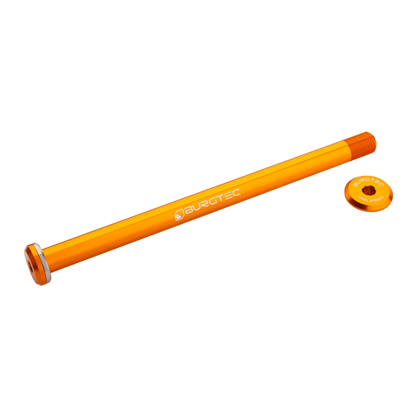 BURGTEC Santa Cruz V10 182mm Rear Axle - Iron Bro Orange