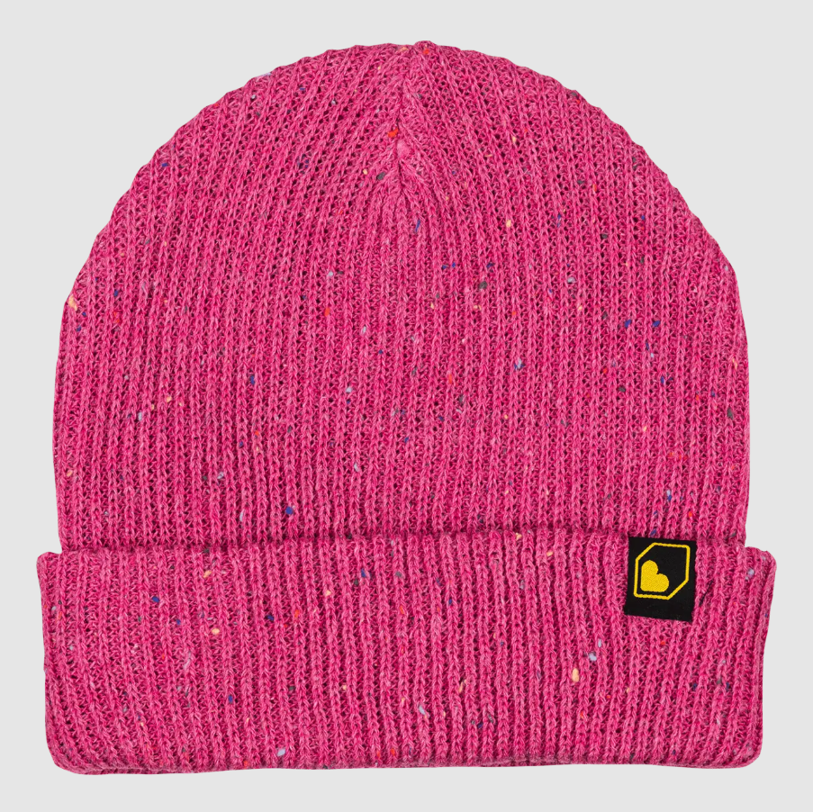 BURGTEC Smuggler's Beanie - Fuchsia Speckle
