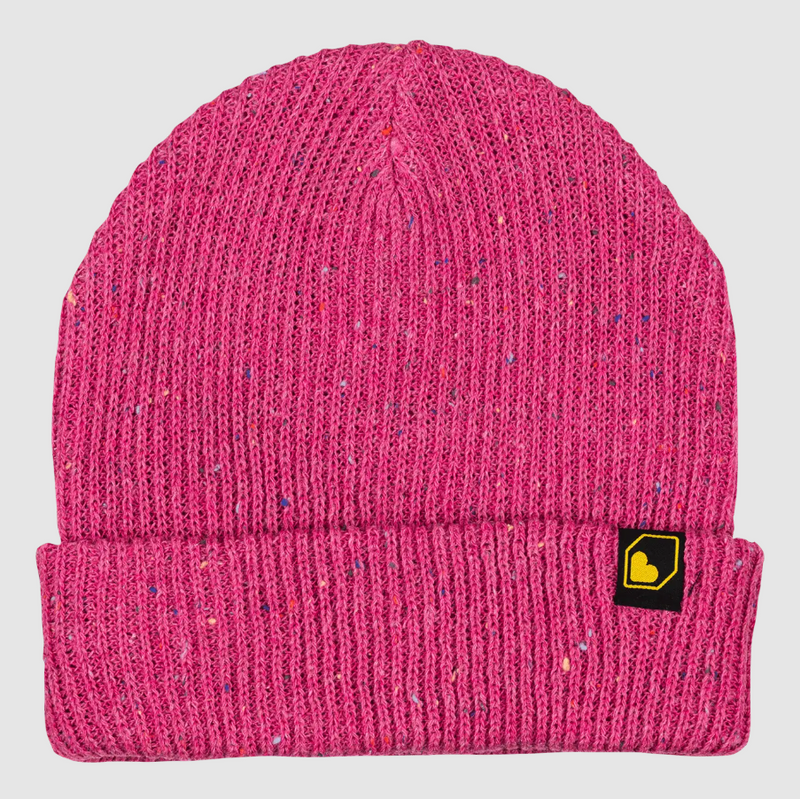 BURGTEC Smuggler's Beanie - Fuchsia Speckle