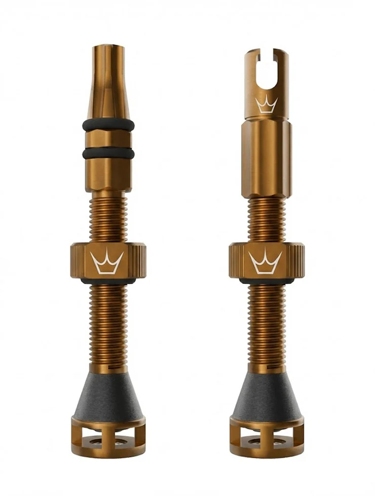 Peaty's Holeshot Fast Flow Tubeless Valves - 42mm / Bourbon