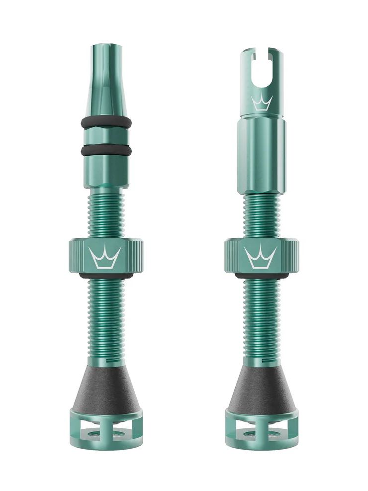 Peaty's Holeshot Fast Flow Tubeless Valves - 42mm / Jade