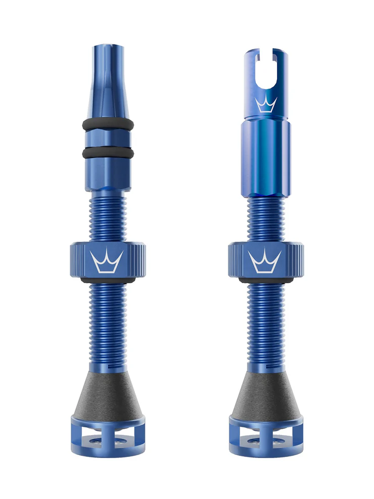 Peaty's Holeshot Fast Flow Tubeless Valves - 42mm / Navy