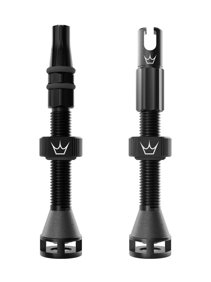 Peaty's Holeshot Fast Flow Tubeless Valves - 60mm / Black