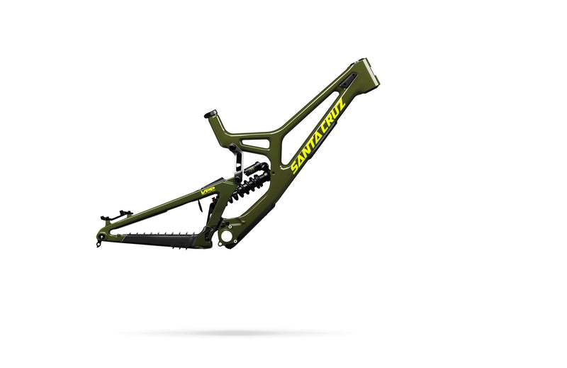 SANTA CRUZ V10 8 CC MX LG Frame Set Gloss Kelp Green