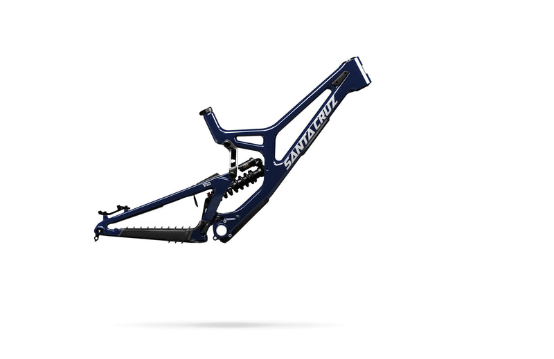 SANTA CRUZ V10 8 CC MX LG Frame Set Gloss Liquid Blue
