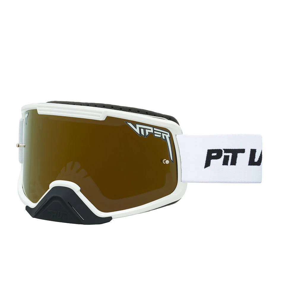 Pit Viper The Miami Nights Brapstrap Goggle Large Gold Lens