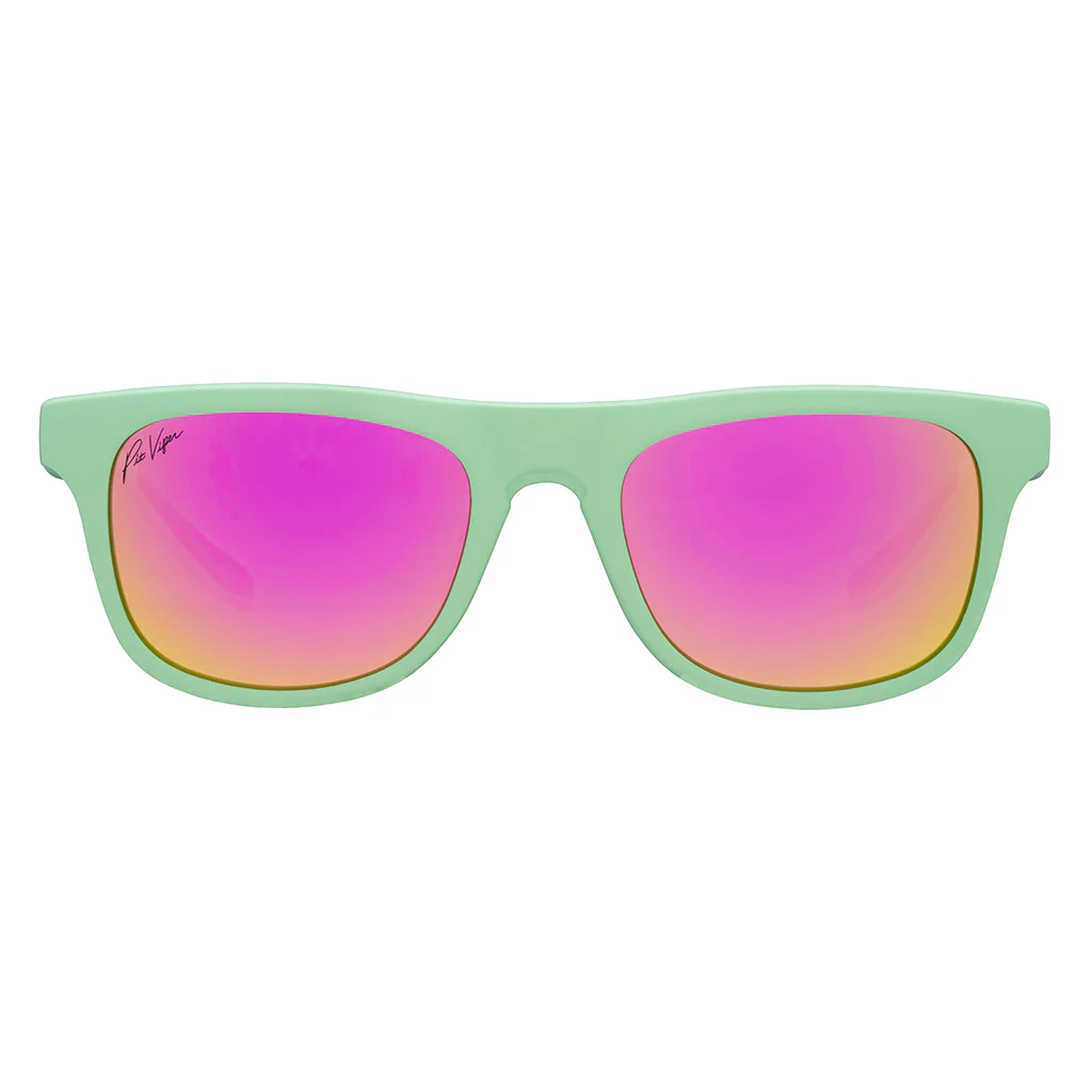 Pit Viper The Oral Exam Highball Sunglasses Pink Lens