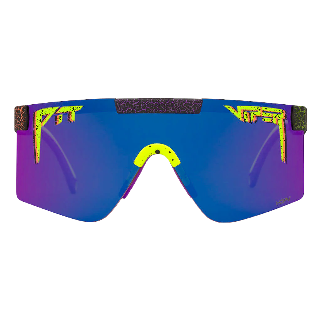 Pit Viper The Electroshock Original 2.0 Wide Sunglasses HDPV Polarized Pink-Purple Lens