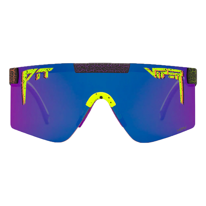 Pit Viper The Electroshock Original 2.0 Wide Sunglasses HDPV Polarized Pink-Purple Lens