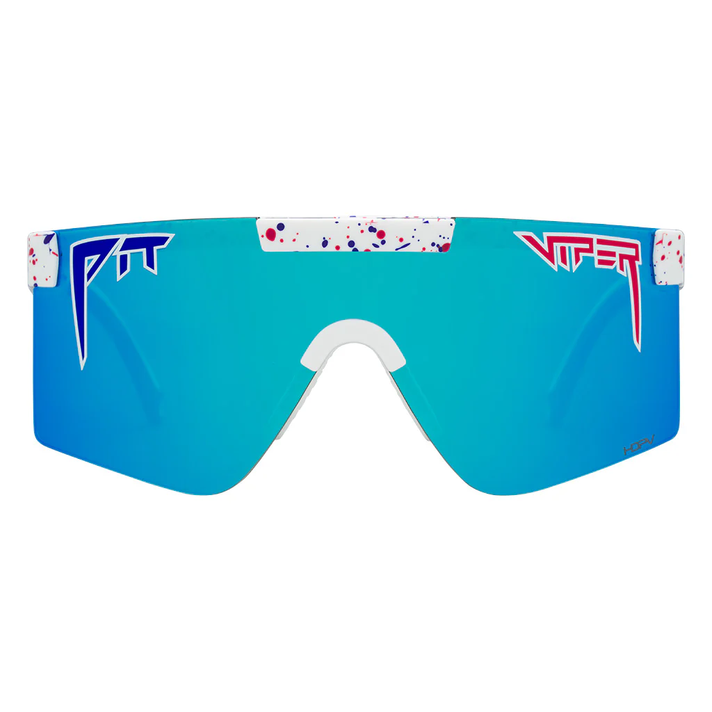 Pit Viper The Merika Original 2.0 Wide Sunglasses HDPV Polarized Blue Lens