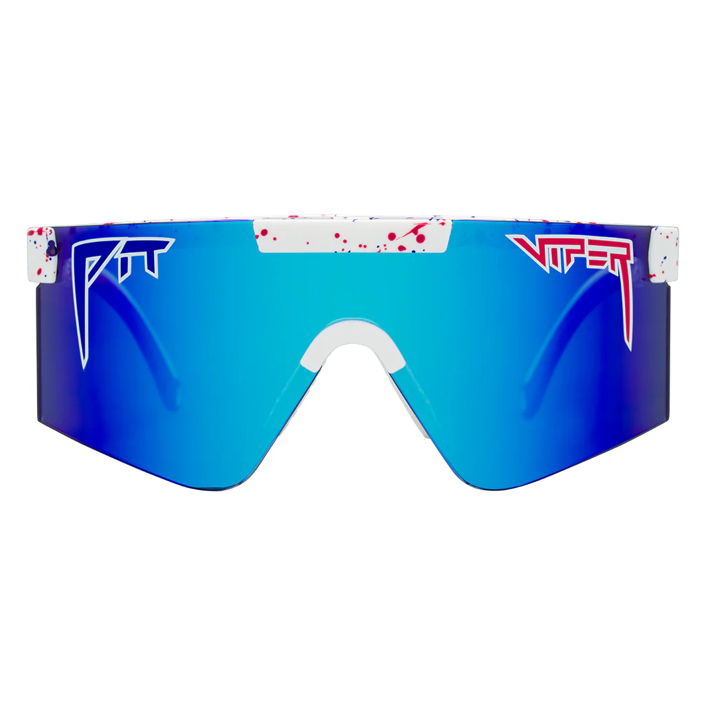 Pit Viper The Merika Original 2.0 Wide Sunglasses Z87+ Blue Lens
