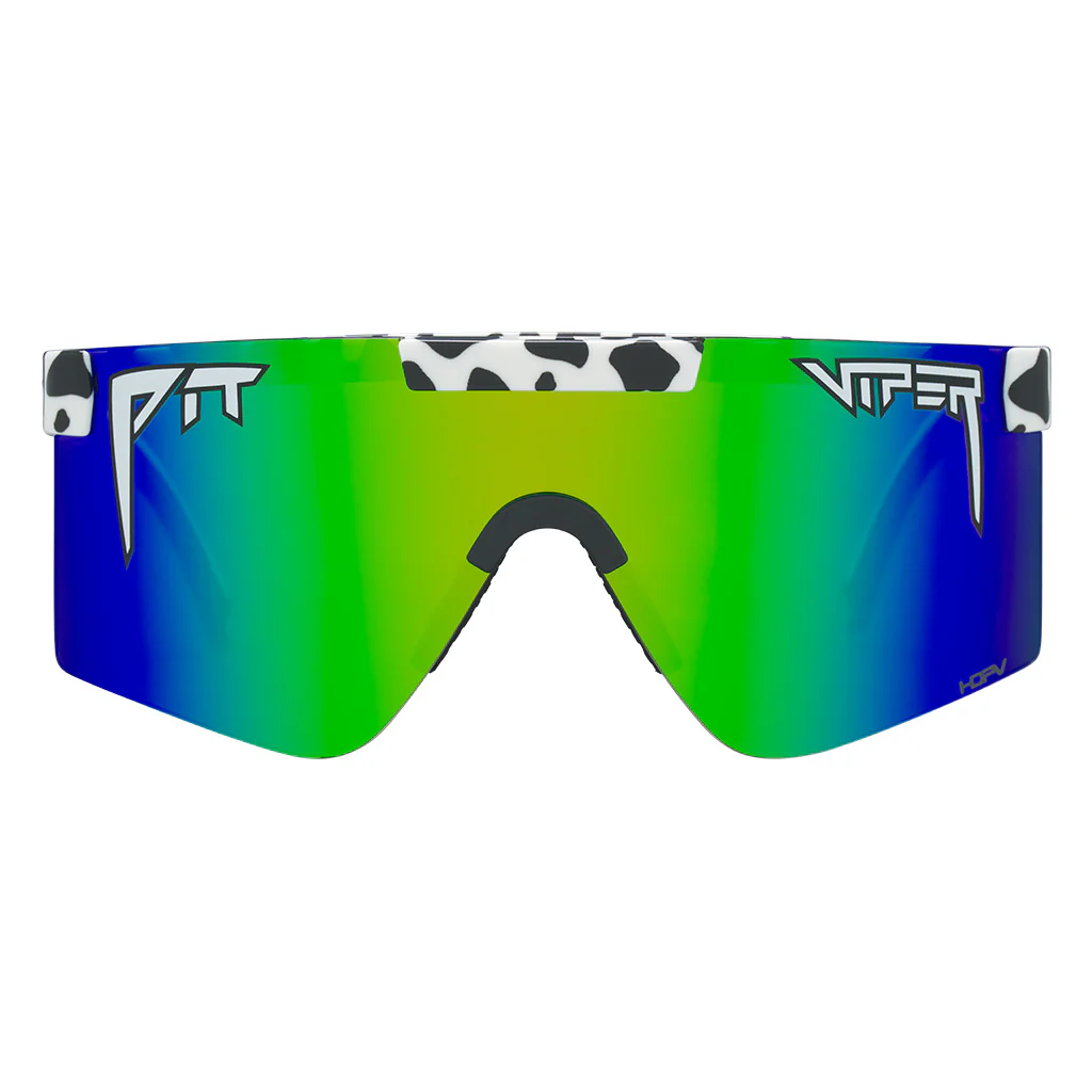 Pit Viper The Cowabunga Original 2.0 Wide Sunglasses HDPV Polarized Blue-Green Lens
