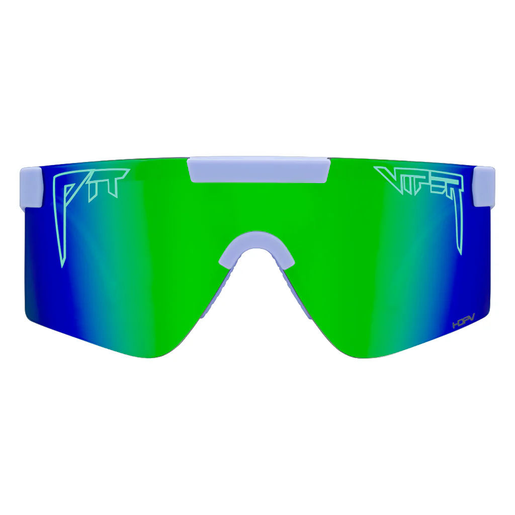 Pit Viper The Moontower OG Original 2.0 Wide Sunglasses HDPV Polarized Blue-Green Lens