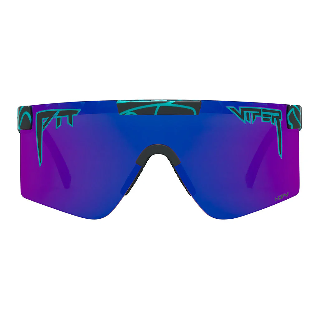 Pit Viper The Voltage Original 2.0 Wide Sunglasses HDPV Polarized Pink-Purple Lens