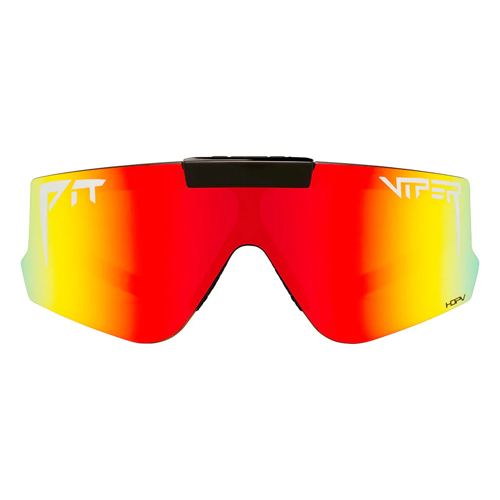 Pit Viper The Exec Flip-Offs 2.0 Wide Sunglasses HDPV Polarized Rainbow Lens