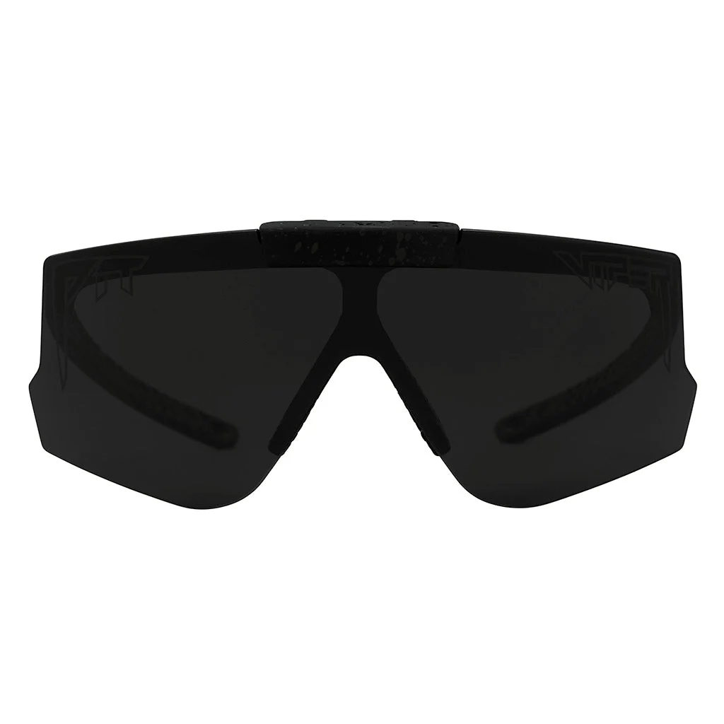 Pit Viper The Blacking Out Flip-Offs 2.0 Wide Sunglasses Smoke Lens