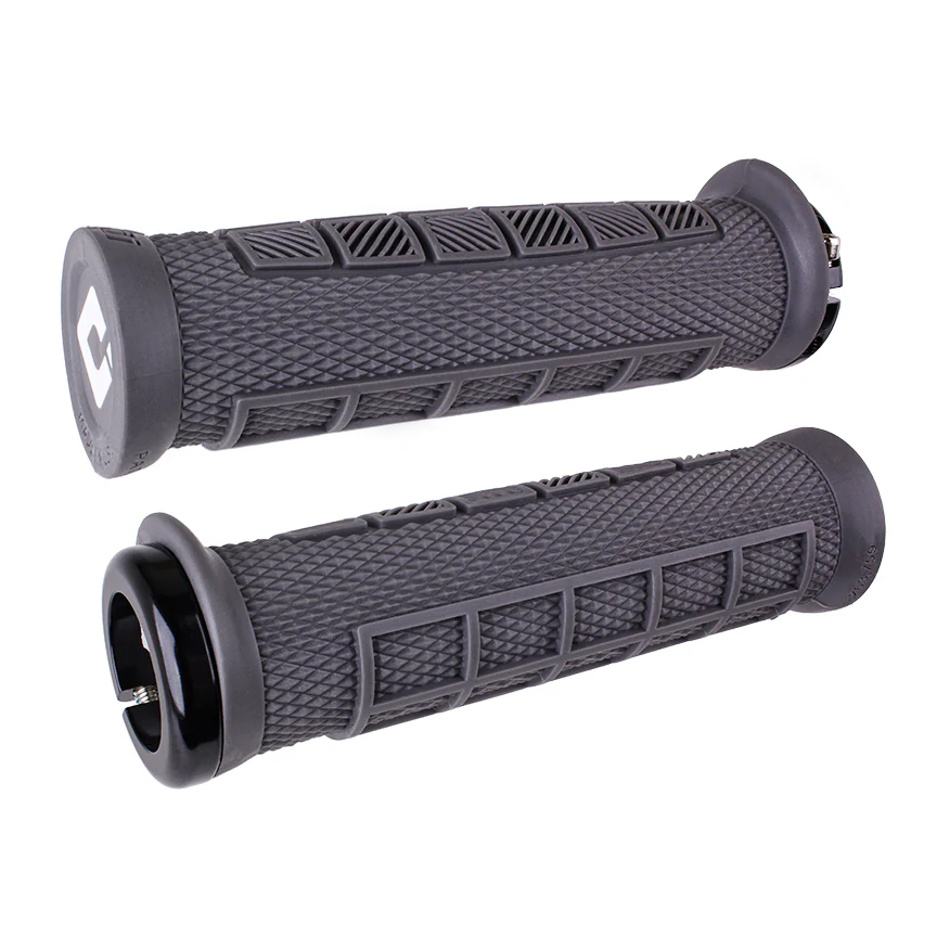 ODI Elite Pro v2.1 Lock On Graphite/Black Grips