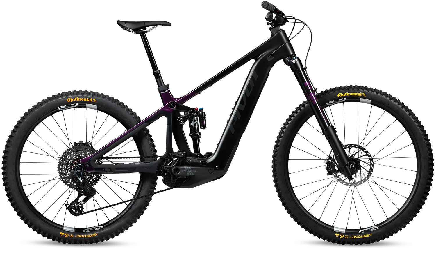 PIVOT Shuttle LT Pro X0 Eagle Transmission Large Black Royal Purple
