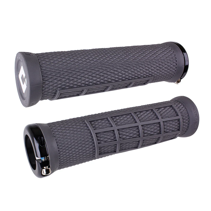 ODI Elite Flow v2.1 Lock-On Graphite Grips