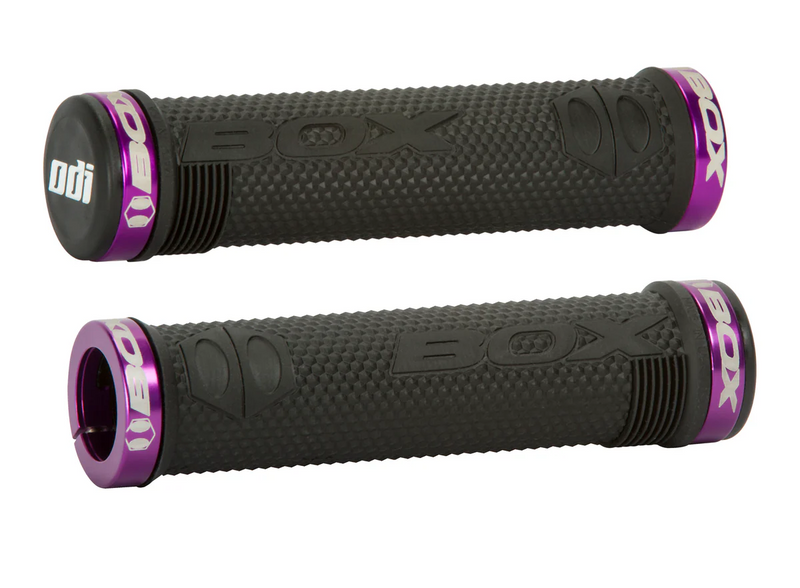 ODI Box Components Hex Lock-On Black Grips