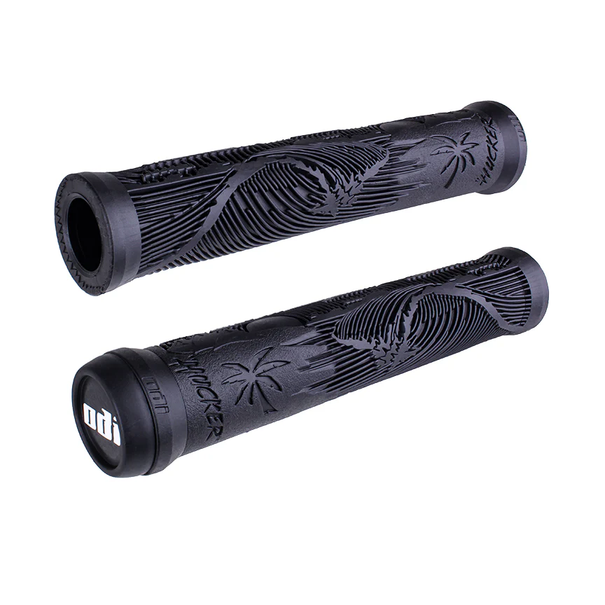ODI Flangeless Hucker Signature BMX Black Grips
