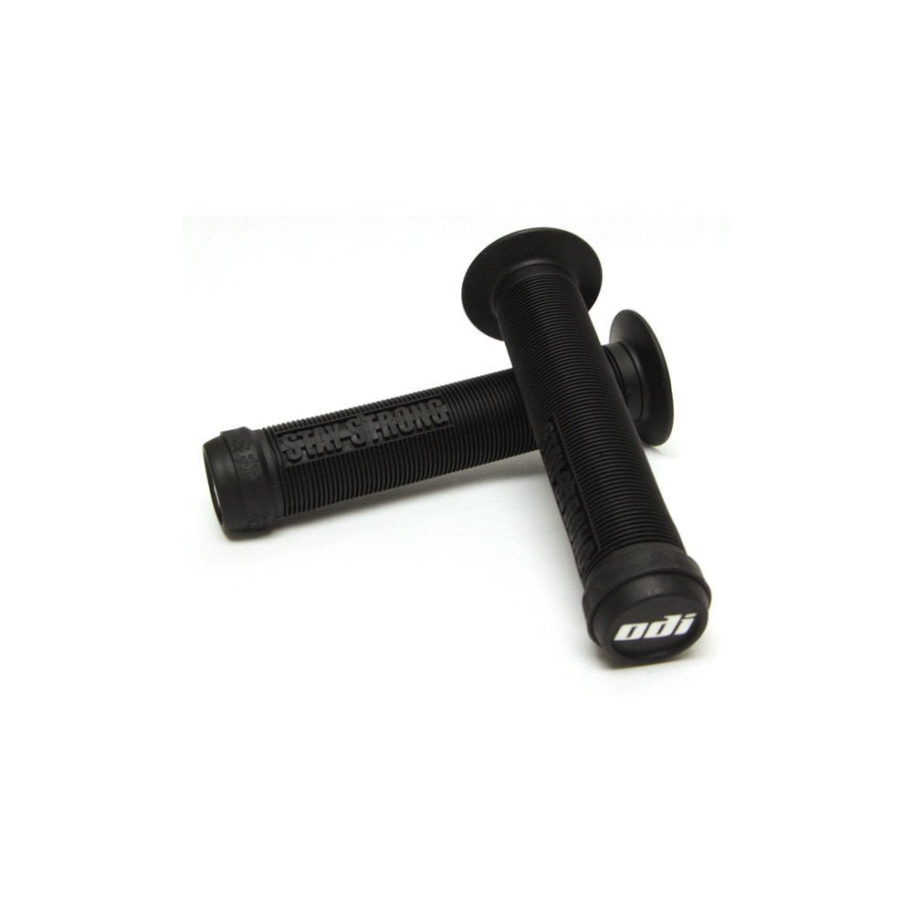 ODI Stay Strong Lion Heart Bmx / Scooter Grips - 143 mm - Black