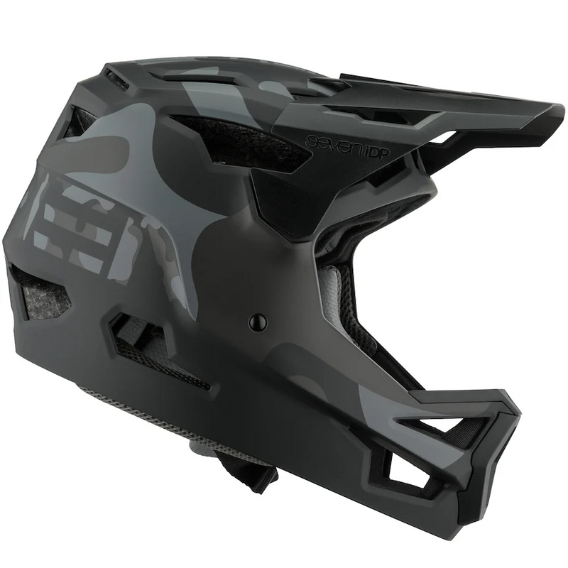 7iDP MTB PROTECTION PROJECT 23 ABS HELMET Matt Dark Camo XS/S
