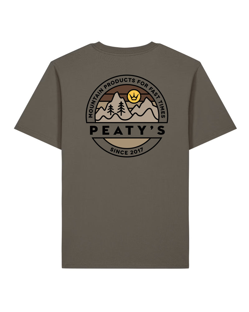 Peaty's SS26 PubWear Tee - Playground / Mocha