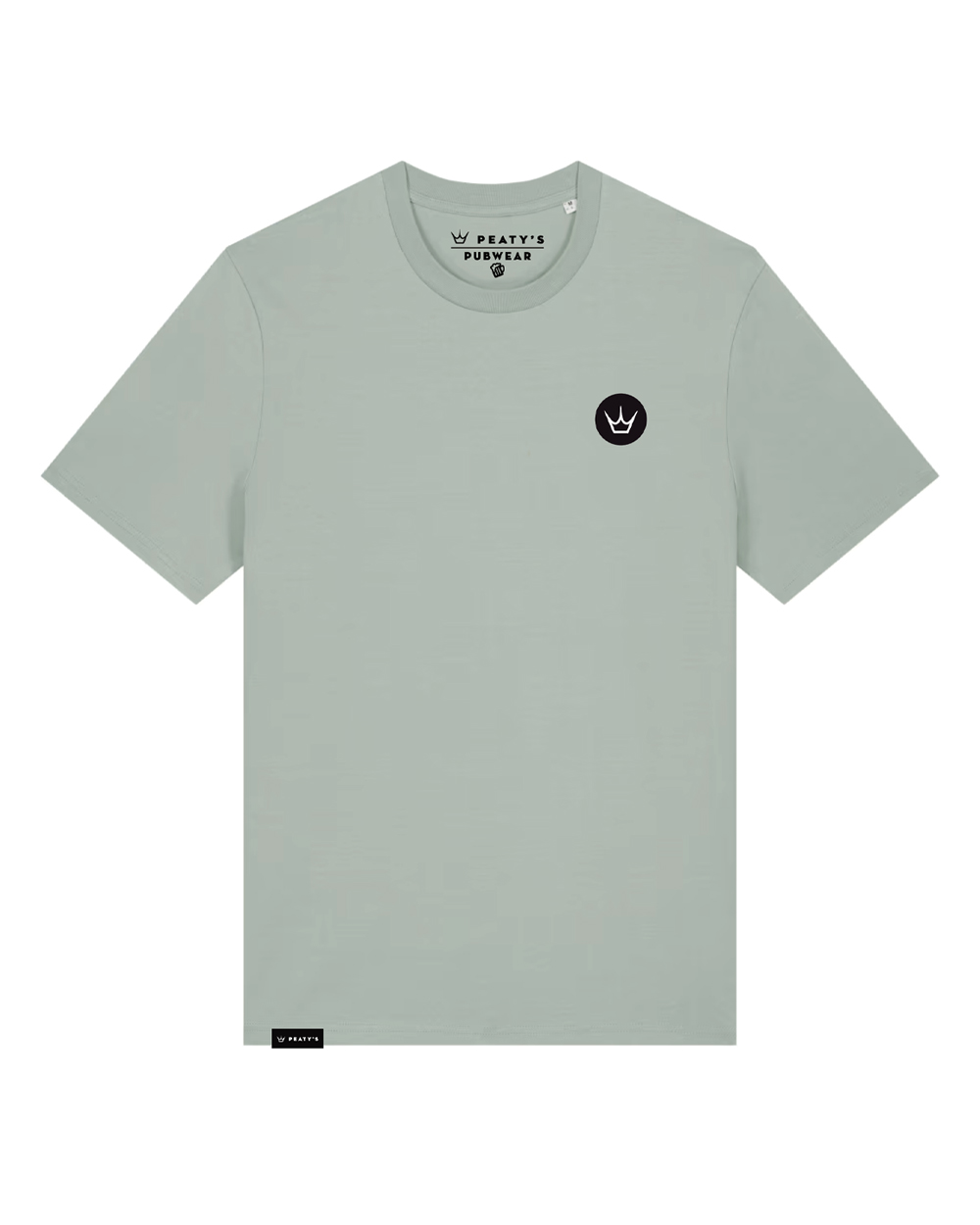 Peaty's SS26 PubWear Tee - Crown / Aloe