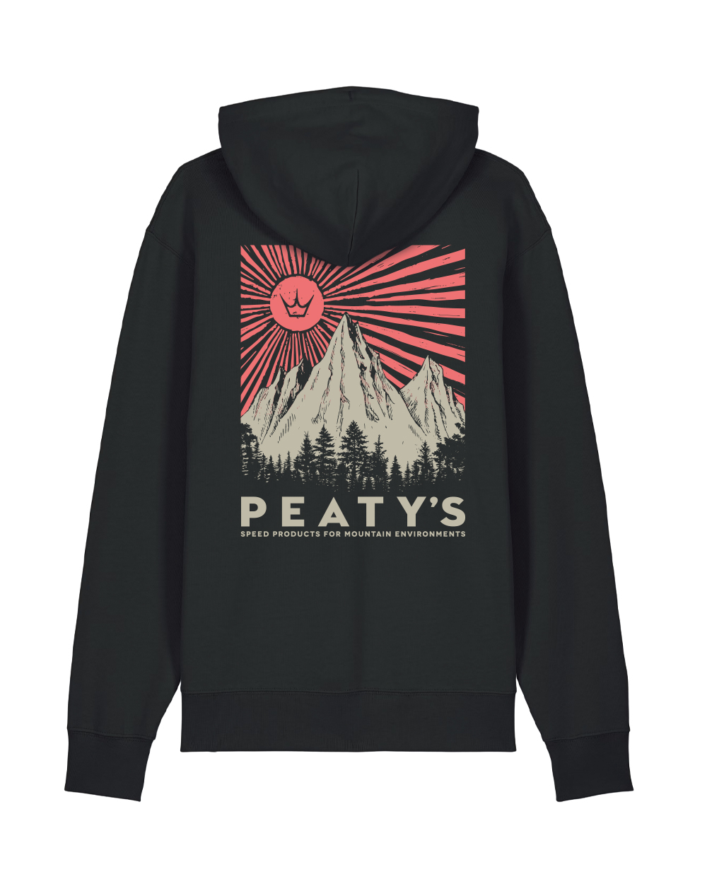 Peaty's SS26 PubWear Hoody - Mountain / Black