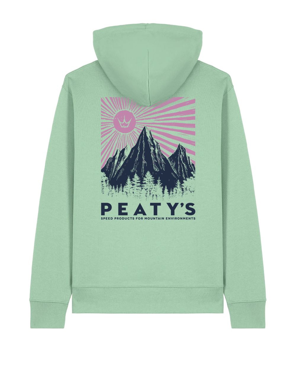 Peaty's SS26 PubWear Hoody - Mountain / Misty Jade