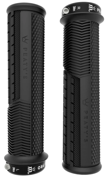 Peaty's Monarch Pro Grip - Knurl - Thin - Black
