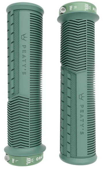 Peaty's Monarch Pro Grip - Mushroom - Thin - Mint Green