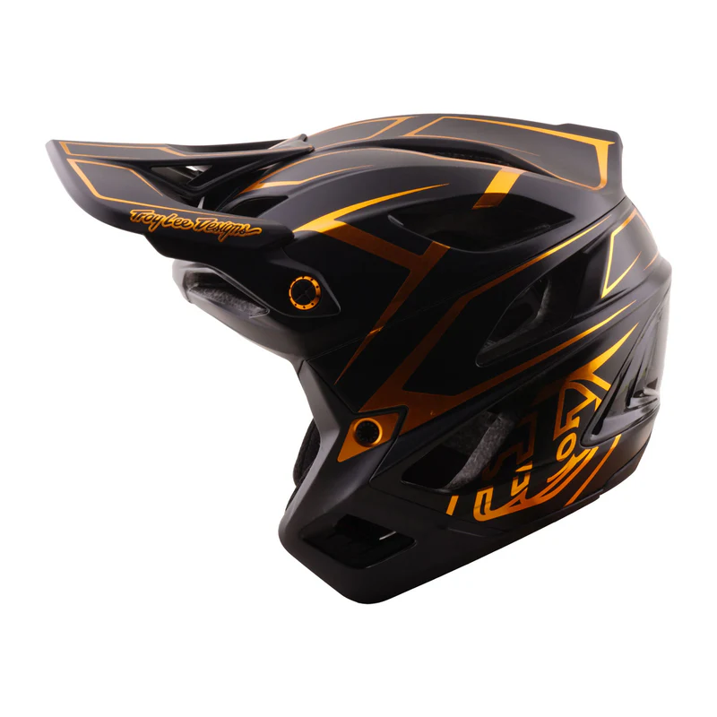 Troy Lee Designs Stage Stunt Helmet MIPS Pinstripe XL/2XL Black