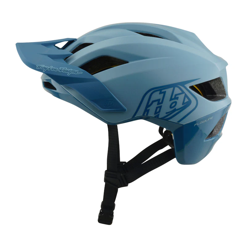 Troy Lee Designs Flowline Helmet MIPS Point M/L Dawn Blue / Sapphire