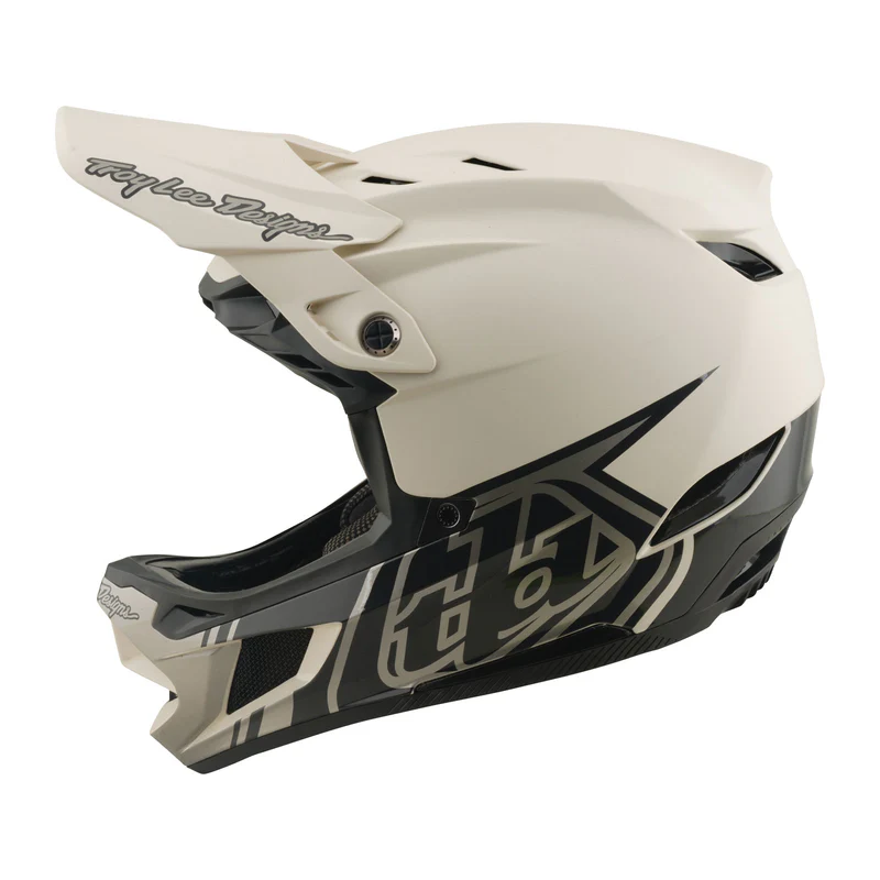Troy Lee Designs D4 Composite Helmet Stealth L Pumice
