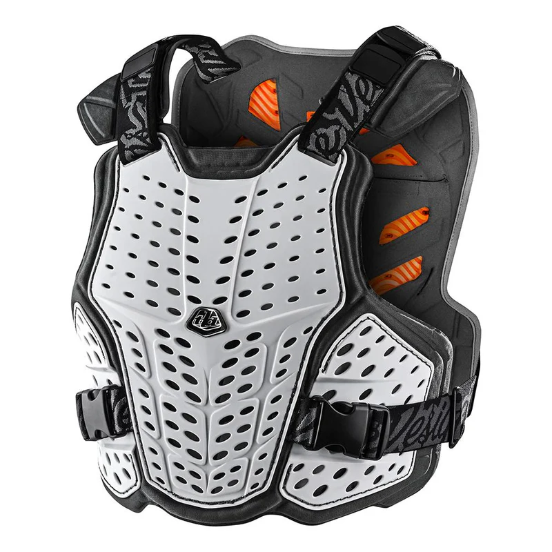 Troy Lee Designs Rockfight CE Chest Protector Solid M/L White